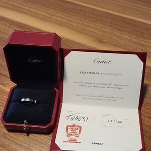 Cartier White Gold Love Ring